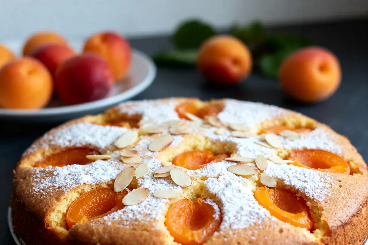 Gâteau à l’abricot moelleux : Recette facile et gourmande !