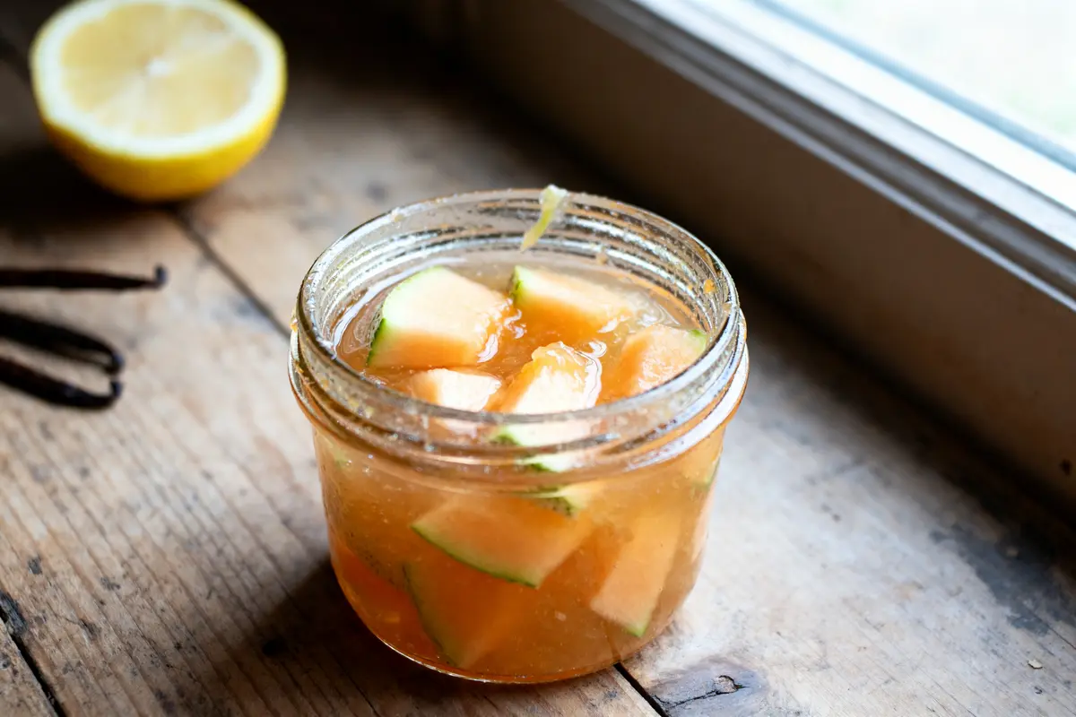 Confiture de melon : recette facile au citron et vanille