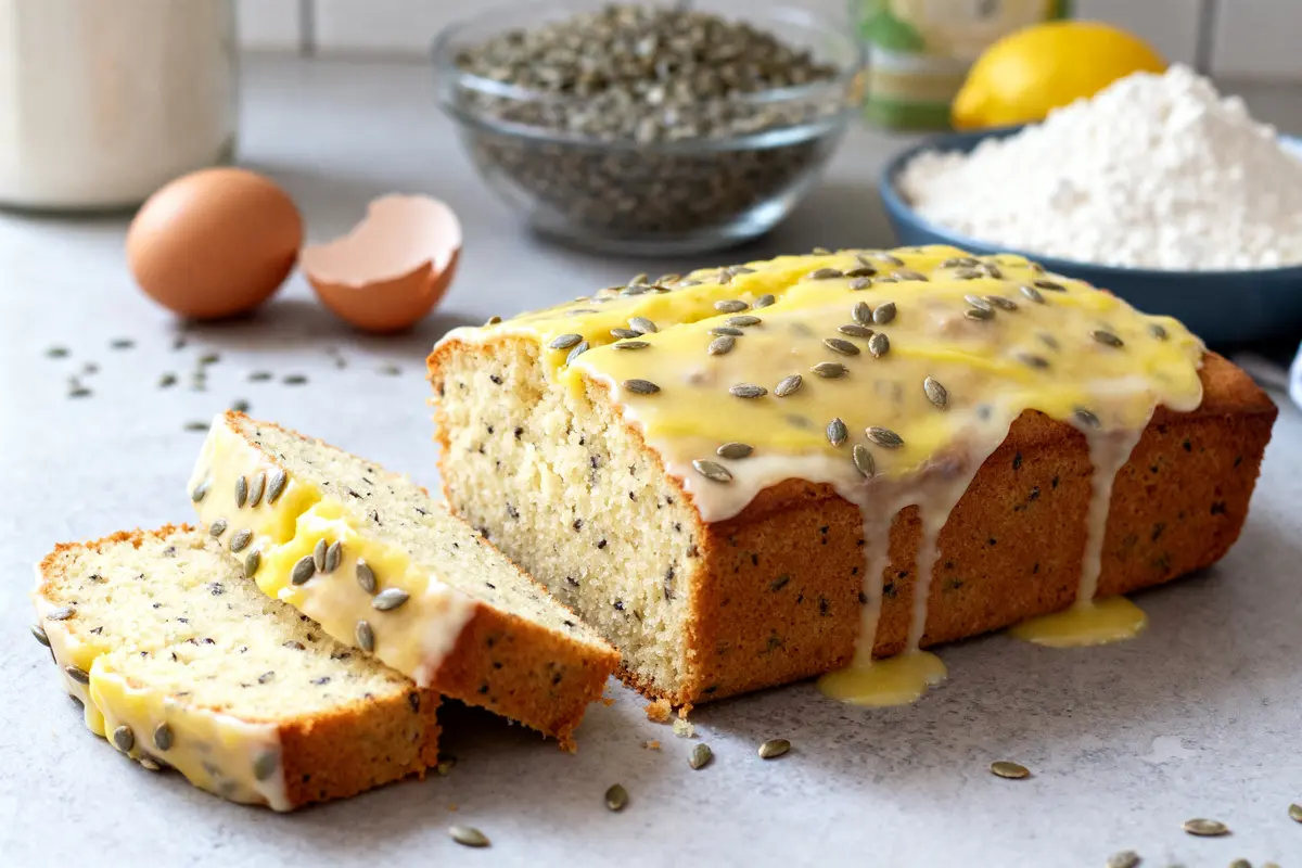 Recette cake au citron pavot ultra moelleux et facile