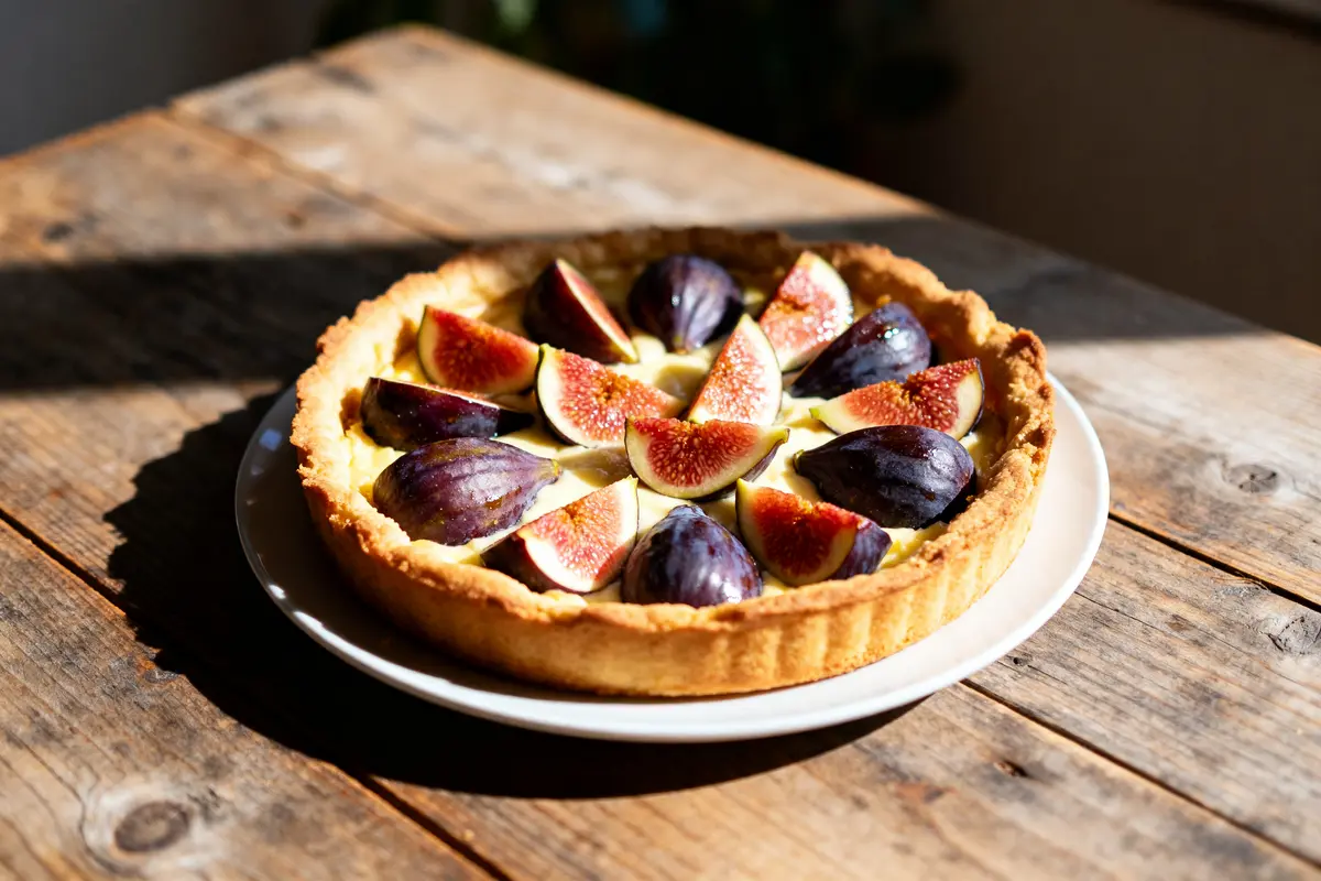 Tarte aux figues facile : Recette rapide et gourmande