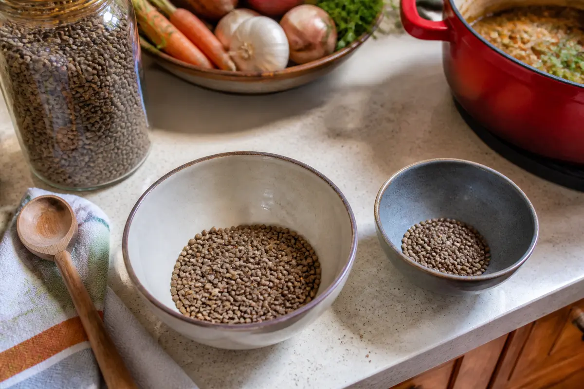 Combien de grammes de lentilles par personne : Quelle quantité choisir ?