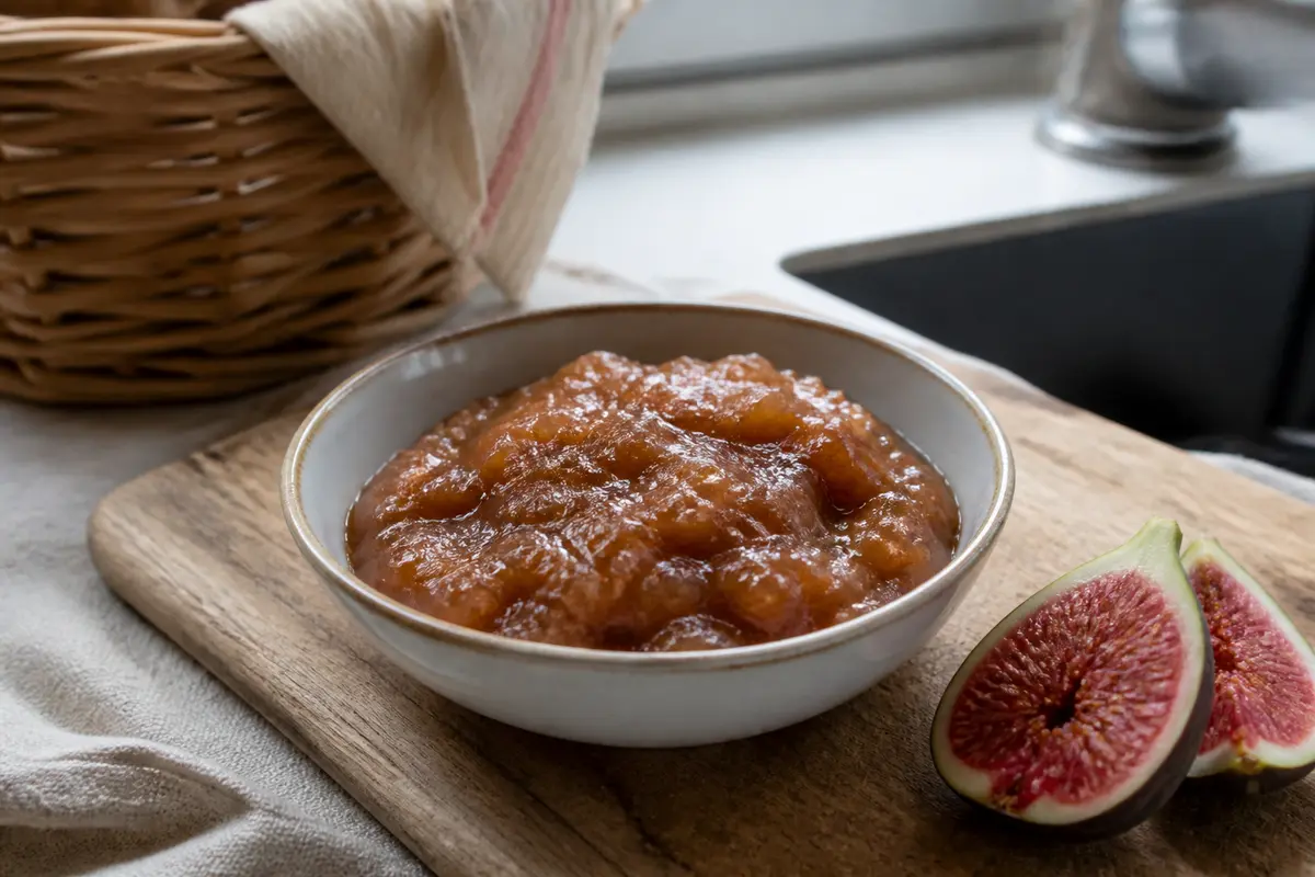 Compote sans sucre de figues : Recette facile et maison
