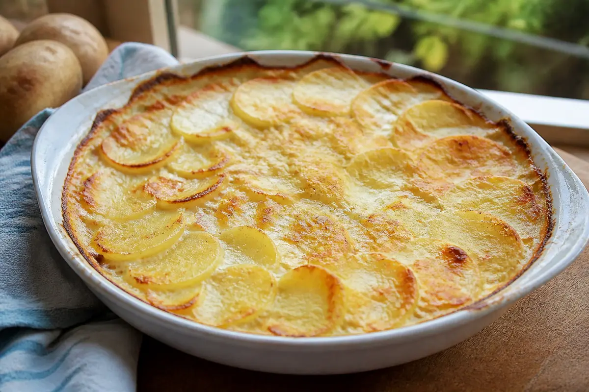 Gratin de pommes de terre fondant : La recette facile et crémeuse