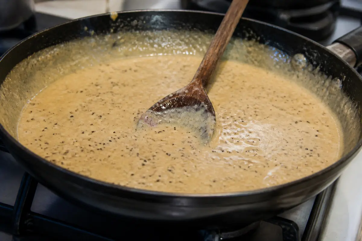 Recette de grand-mère : sauce au poivre facile et inratable