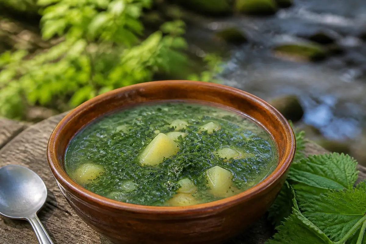Soupe d’ortie : recette facile, détox et pleine de vertus
