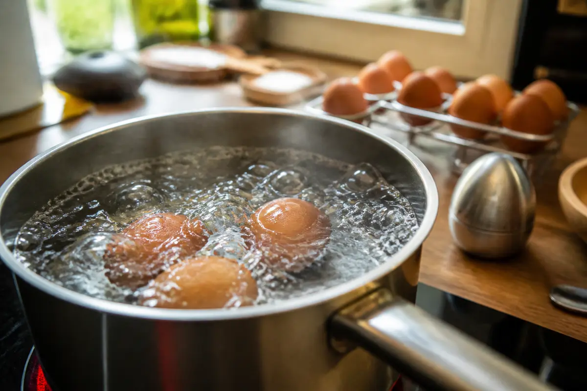 Temps de cuisson œufs mollet : astuces pour jaune coulant parfait